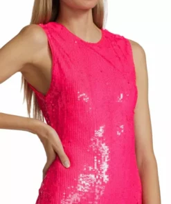 Alice + Olivia Delora Sequin Sleeveless Minidress 12 Alice + Olivia Delora Sequin Sleeveless Minidress -Alice + Olivia Sales unnamed file 2474