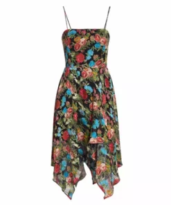 Alice + Olivia Heather Handkerchief Dress