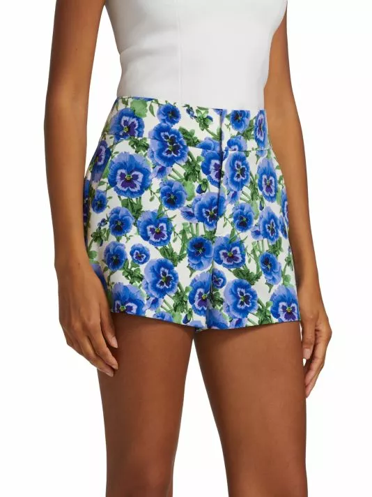 Alice + Olivia Cady High-Waisted Shorts 4 Alice + Olivia Cady High-Waisted Shorts - Image 4