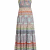 Alice + Olivia Minka Tassel-Fringe Maxi Dress