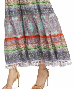Alice + Olivia Minka Tassel-Fringe Maxi Dress 12 Alice + Olivia Minka Tassel-Fringe Maxi Dress -Alice + Olivia Sales unnamed file 2542