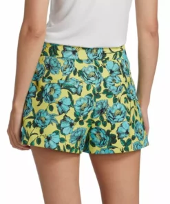 Alice + Olivia Cady High-Waisted Floral Shorts -Alice + Olivia Sales unnamed file 2571
