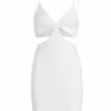 Alice + Olivia Havana Cut-Out Minidress