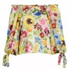 Alice + Olivia Alta Photographic Flower Top