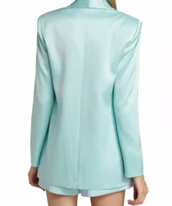 Alice + Olivia Yuriko Satin Shawl Blazer -Alice + Olivia Sales unnamed file 2697
