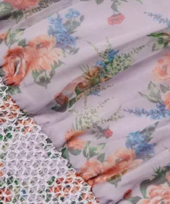 Alice + Olivia Caprina Silk Puff-Sleeve Crop Top -Alice + Olivia Sales unnamed file 2713