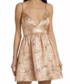 Alice + Olivia Foley Floral Brocade Minidress -Alice + Olivia Sales unnamed file 2716