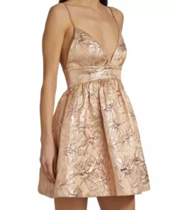 Alice + Olivia Foley Floral Brocade Minidress -Alice + Olivia Sales unnamed file 2717