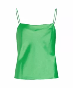 Alice + Olivia Harmon Drapey Slip Tank Garden Green -Alice + Olivia Sales unnamed file 2731
