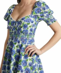 Alice + Olivia Crawford Floral Eyelet Minidress -Alice + Olivia Sales unnamed file 2737