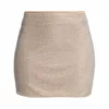 Alice + Olivia Ramos Crystal-Embellished Miniskirt