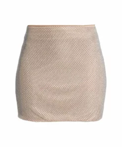 Alice + Olivia Ramos Crystal-Embellished Miniskirt