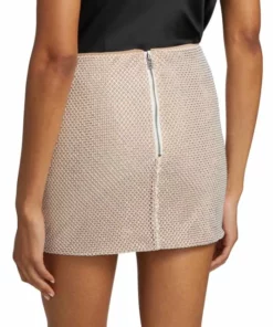 Alice + Olivia Ramos Crystal-Embellished Miniskirt -Alice + Olivia Sales unnamed file 2757