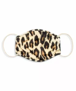Alice + Olivia Leopard Print Face Mask