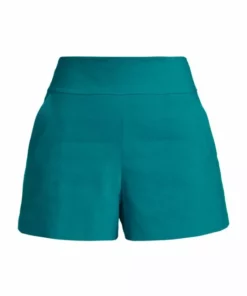 Alice + Olivia Donald Linen-Blend Shorts Ocean Blue -Alice + Olivia Sales unnamed file 290