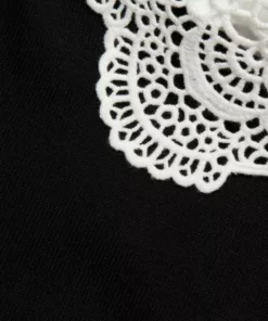 Alice + Olivia Chase Eyelet Collar Sweater -Alice + Olivia Sales unnamed file 30