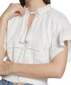 Alice + Olivia Tabitha Eyelet-Embroidered Crop Top 12 Alice + Olivia Tabitha Eyelet-Embroidered Crop Top -Alice + Olivia Sales unnamed file 303