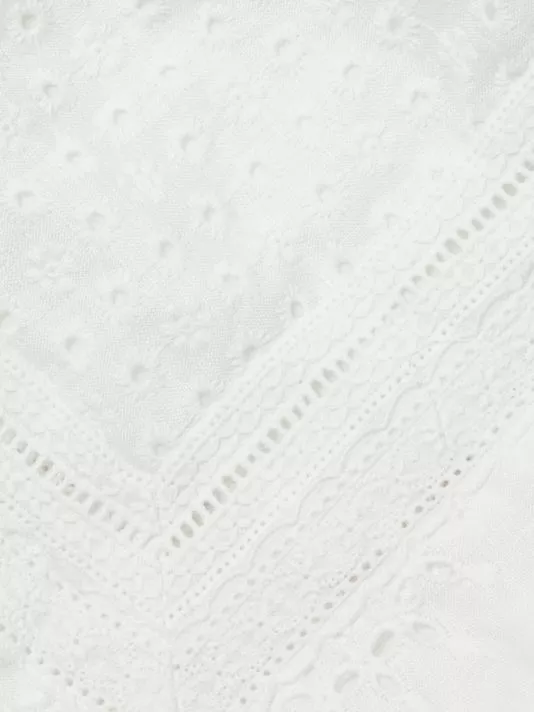 Alice + Olivia Tabitha Eyelet-Embroidered Crop Top 7 Alice + Olivia Tabitha Eyelet-Embroidered Crop Top - Image 7