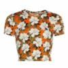 Alice + Olivia Cindy Floral Crop Top