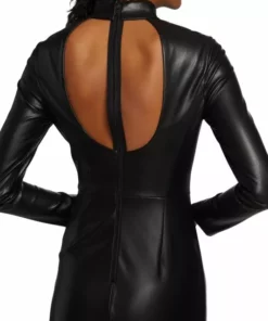 Alice + Olivia Delora Faux Leather Sheath Dress -Alice + Olivia Sales unnamed file 388