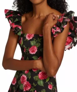 Alice + Olivia Floral-Print Minidress -Alice + Olivia Sales unnamed file 396