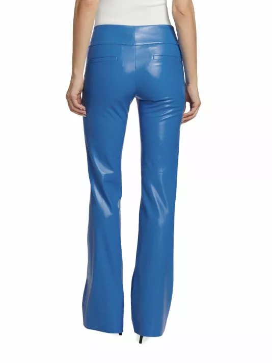 Alice + Olivia Olivia Vegan Leather Pants 5 Alice + Olivia Olivia Vegan Leather Pants - Image 5