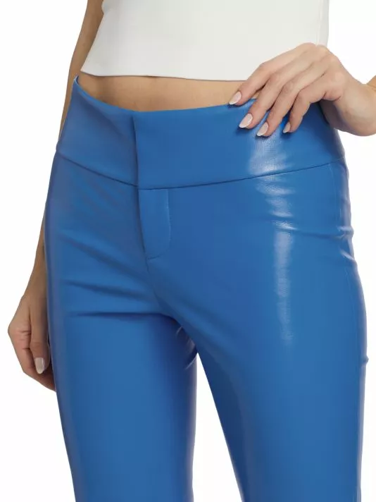 Alice + Olivia Olivia Vegan Leather Pants 6 Alice + Olivia Olivia Vegan Leather Pants - Image 6