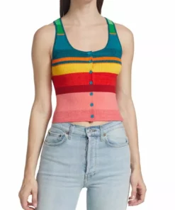 Alice + Olivia Daryn Striped Knit Tank -Alice + Olivia Sales unnamed file 424