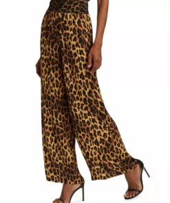 Alice + Olivia Russel Leopard High-Waisted Wide-Leg Pants 10 Alice + Olivia Russel Leopard High-Waisted Wide-Leg Pants -Alice + Olivia Sales unnamed file 439