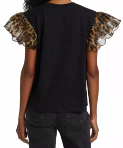 Alice + Olivia Miller Ruffle-Shoulder Boyfriend Tank -Alice + Olivia Sales unnamed file 454