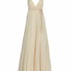 Alice + Olivia Carisa V-Neck Gown