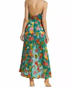 Alice + Olivia Christina Floral-Printed Hi-Lo Dress -Alice + Olivia Sales unnamed file 601