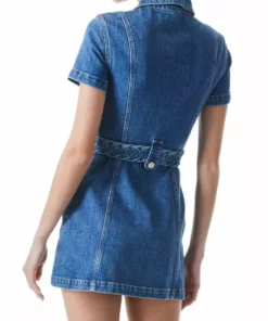 Alice + Olivia Gorgeous Denim Dress -Alice + Olivia Sales unnamed file 628