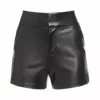 Alice + Olivia Cady Faux Leather Shorts