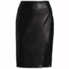 Alice + Olivia Siobhan Faux Leather Midi-Skirt