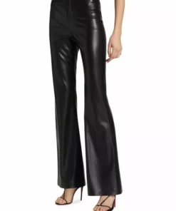 Alice + Olivia Teeny Flared Vegan Leather Pants -Alice + Olivia Sales unnamed file 660