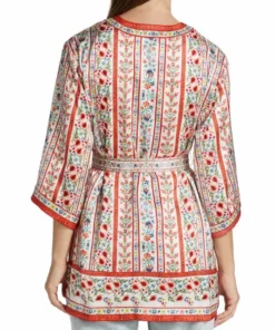 Alice + Olivia Domino Floral Satin Kimono -Alice + Olivia Sales unnamed file 705