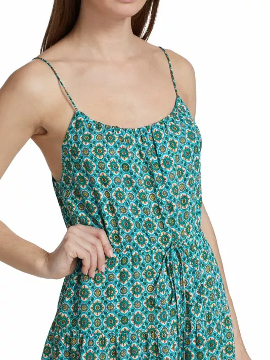 Alice + Olivia Cheyla Printed Tiered Minidress 6 Alice + Olivia Cheyla Printed Tiered Minidress - Image 6