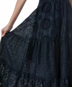 Alice + Olivia Reise Paneled Maxi Skirt -Alice + Olivia Sales unnamed file 757