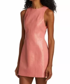 Alice + Olivia Daven Vegan Crocodile Minidress -Alice + Olivia Sales unnamed file 768