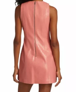 Alice + Olivia Daven Vegan Crocodile Minidress -Alice + Olivia Sales unnamed file 769