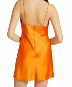 Alice + Olivia Harmony Satin Mini Slipdress -Alice + Olivia Sales unnamed file 795