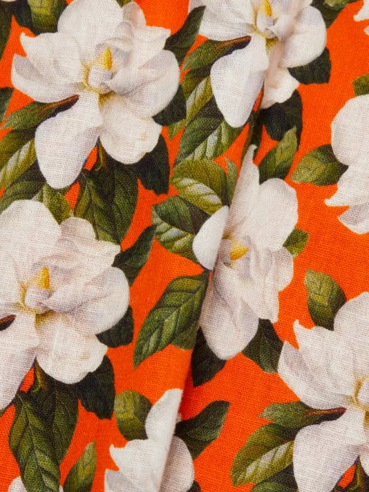 Alice + Olivia Melvina Floral Tie-Front Cut-Out Minidress 7 Alice + Olivia Melvina Floral Tie-Front Cut-Out Minidress - Image 7