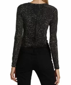 Alice + Olivia Delaina Embellished Top -Alice + Olivia Sales unnamed file 824