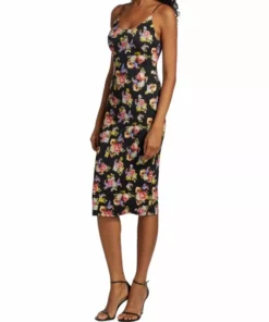 Alice + Olivia Delora Fitted Floral Midi-Dress -Alice + Olivia Sales unnamed file 839