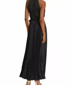 Alice + Olivia Alycia Pleated Halter Dress -Alice + Olivia Sales unnamed file 861