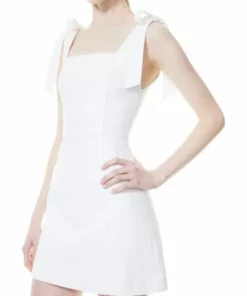 Alice + Olivia Maryann Tie-Shoulder Minidress -Alice + Olivia Sales unnamed file 87