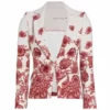 Alice + Olivia Mya Floral Jacquard Blazer