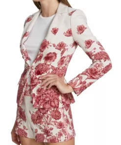 Alice + Olivia Mya Floral Jacquard Blazer -Alice + Olivia Sales unnamed file 895