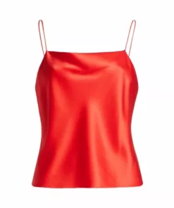Alice + Olivia Harmon Drapey Slip Cami